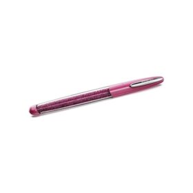 Crystalline rollerball-penn, rosa, forkrommet