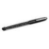 Crystalline rollerball-penn, svart, forkrommet Crystalline rollerball-penn, svart, forkrommet