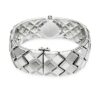 Curiosa armbåndsur med krystallarmbånd, sølvfarget, rustfritt stål Curiosa armbåndsur med krystallarmbånd, sølvfarget, rustfritt stål