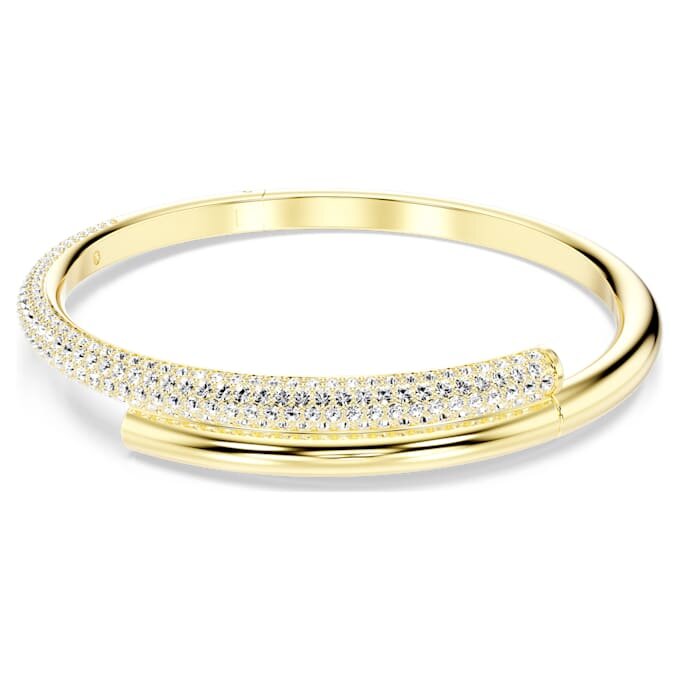 Dextera armbånd med magnetlås, hvit, gullfarget Dextera armbånd med magnetlås, hvit, gullfarget