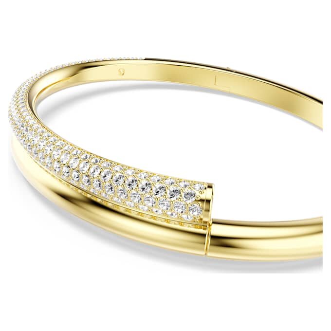 Dextera armbånd med magnetlås, hvit, gullfarget Dextera armbånd med magnetlås, hvit, gullfarget