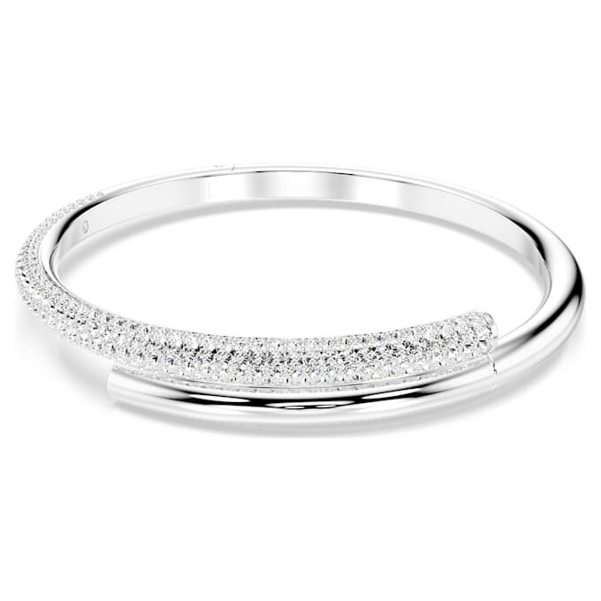 Dextera armbånd med magnetlås, hvit, rhodiumbelagt Dextera armbånd med magnetlås, hvit, rhodiumbelagt