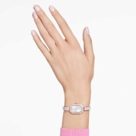 Dextera armbåndsur, sveitsiskprodusert, metallarmbånd, gullfarget, champagnegullfarget finish