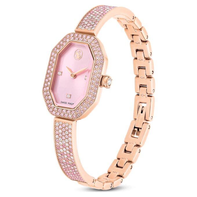 Dextera armbåndsur, sveitsiskprodusert, metallarmbånd, rosa, rosagullbelagt Dextera armbåndsur, sveitsiskprodusert, metallarmbånd, rosa, rosagullbelagt