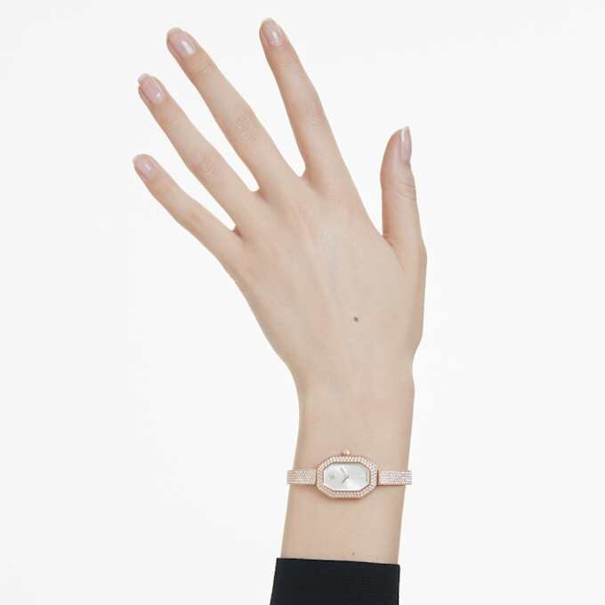 Dextera armbåndsur, sveitsiskprodusert, metallarmbånd, rosagullfarget, rosagullfarget finish Dextera armbåndsur, sveitsiskprodusert, metallarmbånd, rosagullfarget, rosagullfarget finish