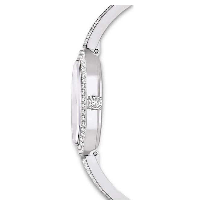 Dextera armbåndsur, sveitsiskprodusert, metallarmbånd, sølvfarget, rustfritt stål Dextera armbåndsur, sveitsiskprodusert, metallarmbånd, sølvfarget, rustfritt stål
