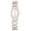 Dextera Chain Watch Swiss Made, krystallarmbånd, hvitt, champagnegullfarget finish Dextera Chain Watch Swiss Made, krystallarmbånd, hvitt, champagnegullfarget finish
