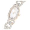 Dextera Chain Watch Swiss Made, krystallarmbånd, hvitt, champagnegullfarget finish Dextera Chain Watch Swiss Made, krystallarmbånd, hvitt, champagnegullfarget finish