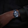 Dextera Chrono-klokke 39 mm, sveitsiskprodusert, metallarmbånd, blå, blå finish Dextera Chrono-klokke 39 mm, sveitsiskprodusert, metallarmbånd, blå, blå finish