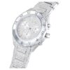 Dextera Lux-klokke, sveitsiskprodusert, metallarmbånd, sølvfarget, rustfritt stål Dextera Lux-klokke, sveitsiskprodusert, metallarmbånd, sølvfarget, rustfritt stål