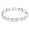 En Angelic-armbånd, rundslipt, hvitt, rhodiumbelagt En Angelic-armbånd, rundslipt, hvitt, rhodiumbelagt