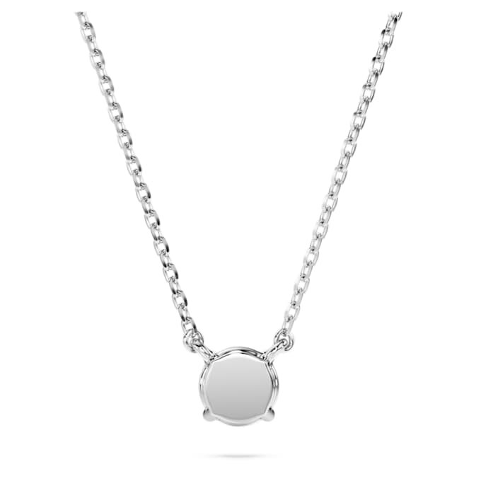Eternity-anheng med laboratoriedyrkede diamanter på totalt 0,5 karat, rund form, sterlingsølv Eternity-anheng med laboratoriedyrkede diamanter på totalt 0,5 karat, rund form, sterlingsølv