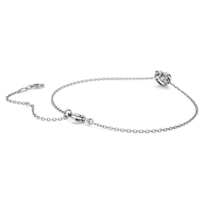Eternity-armbånd med laboratoriedyrkede diamanter på totalt 0,5 karat, hjerteform, sterlingsølv Eternity-armbånd med laboratoriedyrkede diamanter på totalt 0,5 karat, hjerteform, sterlingsølv