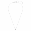 Eternity Halo solitaire-anheng, laboratoriedyrkede diamanter 0,23 karat totalt, rund form, sterlingsølv Eternity Halo solitaire-anheng, laboratoriedyrkede diamanter 0,23 karat totalt, rund form, sterlingsølv