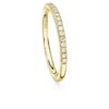 Eternity-ring med laboratoriedyrkede diamanter 0,2 karat totalt, rund form, 14K gult gull
