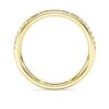 Eternity-ring med laboratoriedyrkede diamanter 0,2 karat totalt, rund form, 14K gult gull