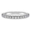 Eternity-ring med laboratoriedyrkede diamanter 0,4 karat totalt, rund form, 14K hvitt gull Eternity-ring med laboratoriedyrkede diamanter 0,4 karat totalt, rund form, 14K hvitt gull