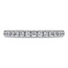 Eternity-ring med laboratoriedyrkede diamanter 0,4 karat totalt, rund form, 14K hvitt gull Eternity-ring med laboratoriedyrkede diamanter 0,4 karat totalt, rund form, 14K hvitt gull
