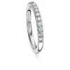 Eternity-ring med laboratoriedyrkede diamanter 0,4 karat totalt, rund form, 14K hvitt gull Eternity-ring med laboratoriedyrkede diamanter 0,4 karat totalt, rund form, 14K hvitt gull