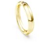 Eternity-ring med laboratoriedyrkede diamanter på totalt 0,05 karat, rund form, 14K gult gull