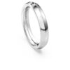 Eternity-ring med laboratoriedyrkede diamanter på totalt 0,05 karat, rund form, 14K hvitt gull