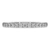 Eternity-ring med laboratoriedyrkede diamanter på totalt 0,4 karat, rund form, sterlingsølv Eternity-ring med laboratoriedyrkede diamanter på totalt 0,4 karat, rund form, sterlingsølv