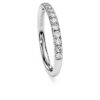 Eternity-ring med laboratoriedyrkede diamanter på totalt 0,4 karat, rund form, sterlingsølv Eternity-ring med laboratoriedyrkede diamanter på totalt 0,4 karat, rund form, sterlingsølv