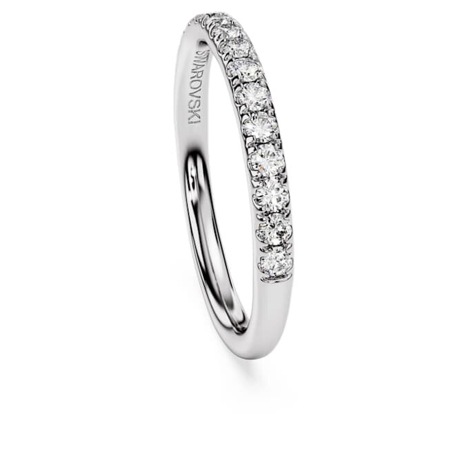 Eternity-ring med laboratoriedyrkede diamanter på totalt 0,4 karat, rund form, sterlingsølv Eternity-ring med laboratoriedyrkede diamanter på totalt 0,4 karat, rund form, sterlingsølv