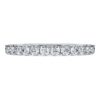 Eternity-ring med laboratoriedyrkede diamanter, totalt 0,5 karat, rund form, 14K hvitt gull Eternity-ring med laboratoriedyrkede diamanter, totalt 0,5 karat, rund form, 14K hvitt gull