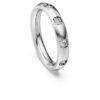 Eternity-ring med laboratoriedyrkede diamanter, totalt 0,5 karat, rund form, 14K hvitt gull