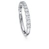Eternity-ring med laboratoriedyrkede diamanter, totalt 0,5 karat, rund form, 14K hvitt gull Eternity-ring med laboratoriedyrkede diamanter, totalt 0,5 karat, rund form, 14K hvitt gull