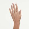 Eternity-ringer med laboratoriedyrkede diamanter, totalt 1 karat, rund form, 14K hvitt gull Eternity-ringer med laboratoriedyrkede diamanter, totalt 1 karat, rund form, 14K hvitt gull