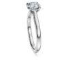 Eternity-ringer med laboratoriedyrkede diamanter, totalt 1 karat, rund form, 14K hvitt gull Eternity-ringer med laboratoriedyrkede diamanter, totalt 1 karat, rund form, 14K hvitt gull