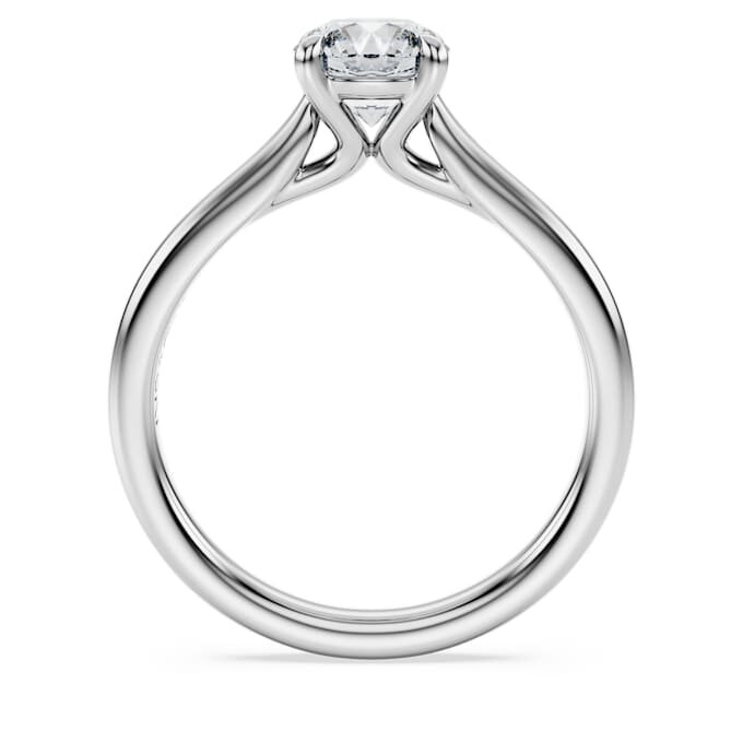Eternity-ringer med laboratoriedyrkede diamanter, totalt 1 karat, rund form, 14K hvitt gull Eternity-ringer med laboratoriedyrkede diamanter, totalt 1 karat, rund form, 14K hvitt gull
