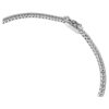 Eternity Tennis-armbånd med laboratoriedyrkede diamanter, totalt 1,5 karat, rund form, 14K hvitt gull