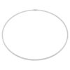 Eternity Tennis-halskjede med laboratoriedyrkede diamanter, 3 karat totalt, rund form, 14K hvitt gull Eternity Tennis-halskjede med laboratoriedyrkede diamanter, 3 karat totalt, rund form, 14K hvitt gull