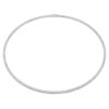 Eternity Tennis-halskjede med laboratoriedyrkede diamanter, 7 karat totalt, rund form, 14K hvitt gull Eternity Tennis-halskjede med laboratoriedyrkede diamanter, 7 karat totalt, rund form, 14K hvitt gull