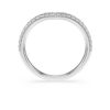 Eternity V-ring med laboratoriedyrkede diamanter, totalt 0,25 karat, rund form, 14K hvitt gull Eternity V-ring med laboratoriedyrkede diamanter, totalt 0,25 karat, rund form, 14K hvitt gull