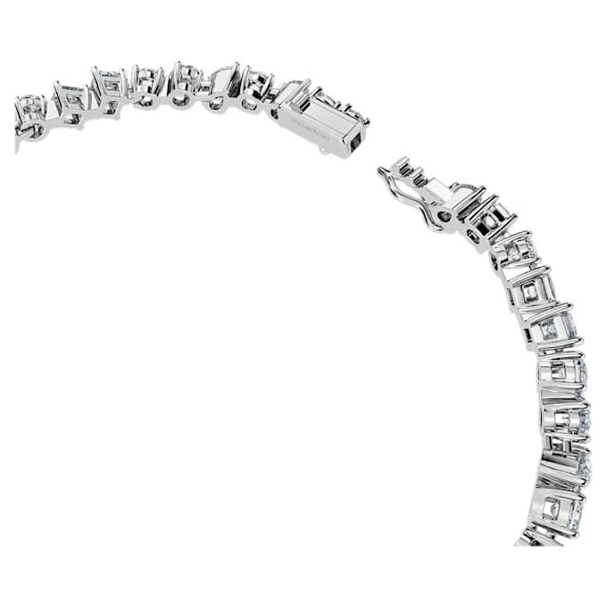 Galaxy Tennis-armbånd med laboratoriedyrkede diamanter, 5 karat totalt, blandede former, 14K hvitt gull Galaxy Tennis-armbånd med laboratoriedyrkede diamanter, 5 karat totalt, blandede former, 14K hvitt gull