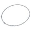Galaxy tennis-halskjede med laboratoriedyrkede diamanter, 47,27 karat totalt, blandede former, 18K hvitt gull Galaxy tennis-halskjede med laboratoriedyrkede diamanter, 47,27 karat totalt, blandede former, 18K hvitt gull