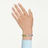 Gema-armbånd med blandede slipinger, flerfarget, gullbelagt Gema-armbånd med blandede slipinger, flerfarget, gullbelagt