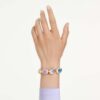 Gema Cuff – store krystaller, blandede slipinger, flerfarget, gullbelagt Gema Cuff – store krystaller, blandede slipinger, flerfarget, gullbelagt