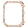 Glitrende deksel til Apple Watch® Series 4 og 5, 40 mm, rosagullfarget