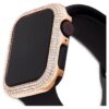 Glitrende deksel til Apple Watch® Series 4 og 5, 40 mm, rosagullfarget