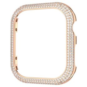 Glitrende deksel til Apple Watch® Series 7, 41 mm, rosagullfarget