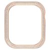 Glitrende deksel til Apple Watch® Series 7, 41 mm, rosagullfarget