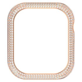 Glitrende deksel til Apple Watch® Series 7, 41 mm, rosagullfarget
