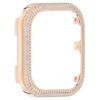 Glitrende deksel til Apple Watch® Series 7, 41 mm, rosagullfarget