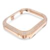 Glitrende deksel til Apple Watch® Series 7, 41 mm, rosagullfarget