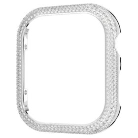 Glitrende etui til Apple Watch® Series 7, 41 mm, sølvfarget